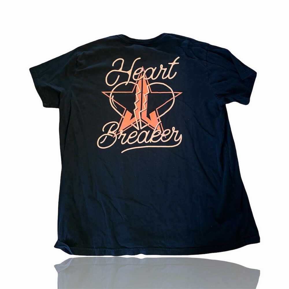 Jeffree Star T-Shirt Mens 3XL Black Heartbreaker Graphic Logo Streetwear